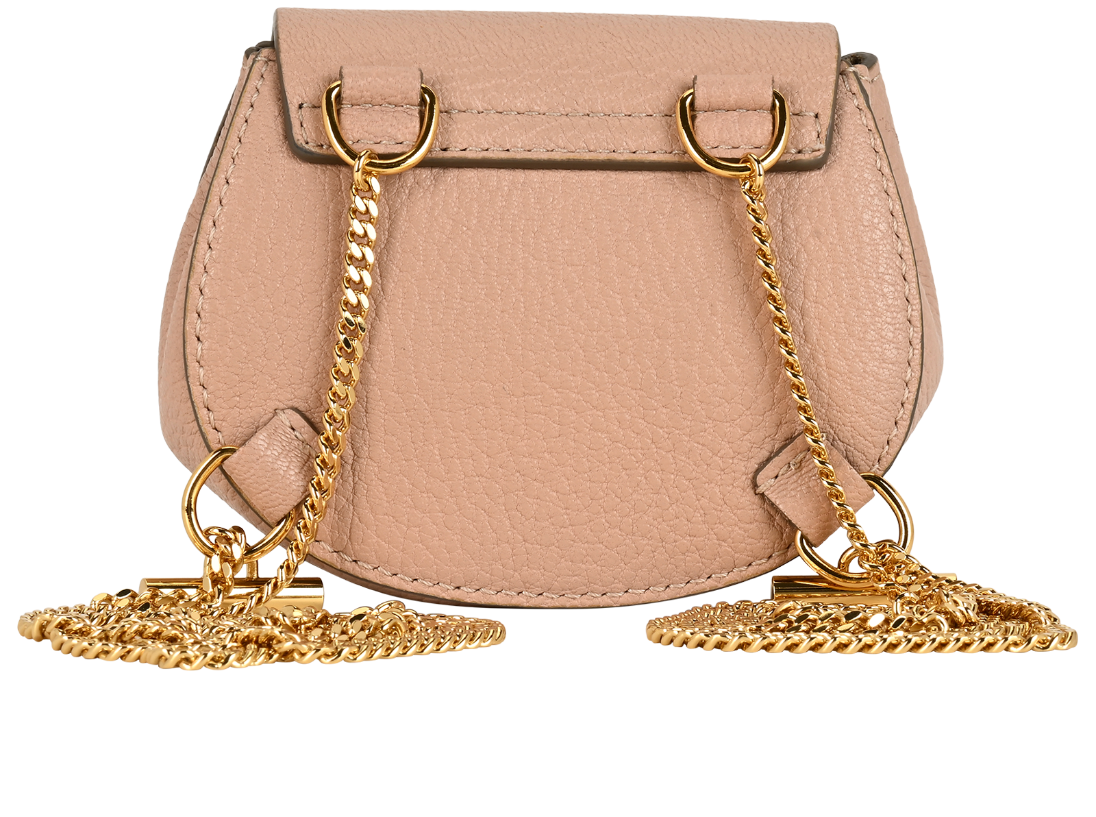 Small Drew, &pound;280, Handbags, Pink, Leather, Back view